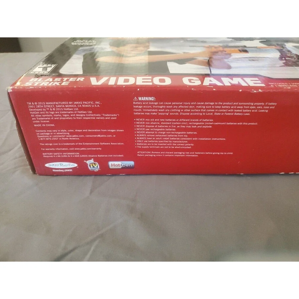 Star Wars Blaster Strike Plug & Play TV Game Gun A/V Jakks Pacific 2015 Working